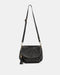 Vasarino Black - Soft Leather Crossbody Bag